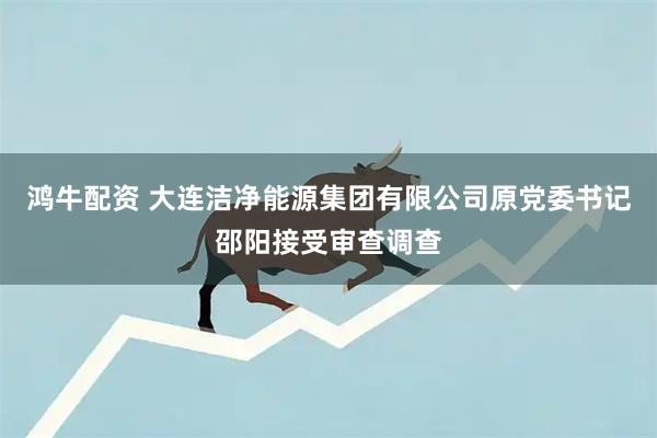 鸿牛配资 大连洁净能源集团有限公司原党委书记邵阳接受审查调查